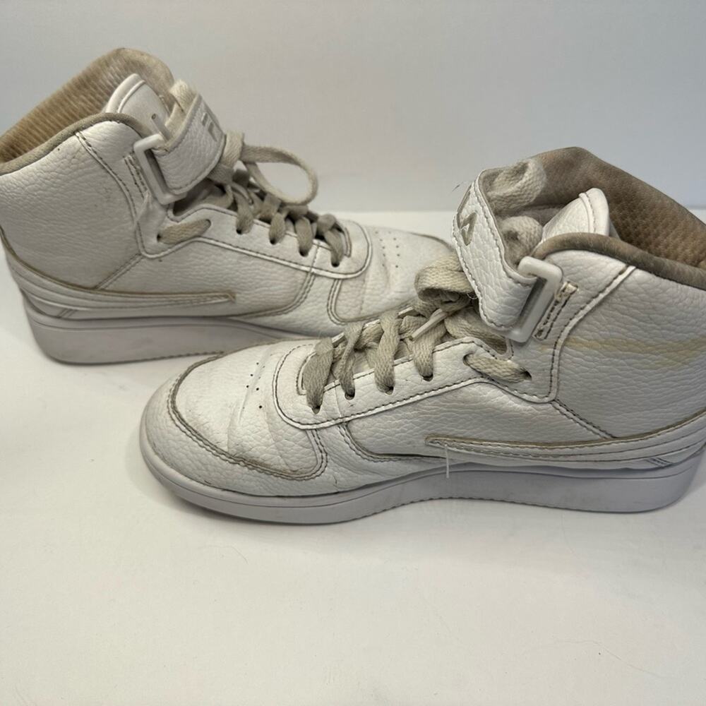 FILA Hightop White Sneaker Women’s Size 6 - Picture 3 of 7